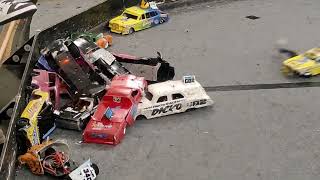 Revo Rc Raceway. Revo Revenge Unlimited Pre 90s Abs Scratch Build  Bangers. Destruction Derby 822025