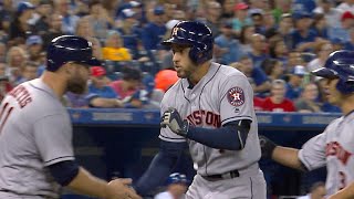 HOU@TOR: Astros bat around, plate six in the 2nd