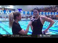 2024 NCAA DI women's swimming & diving championship  FULL REPLAY