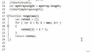 Create an array and populate it with values in JavaScript