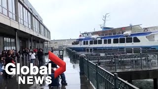 Ferry crashes into Ferry Building in San Francisco