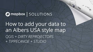 How to re-project your data to make an Albers USA style map with Mapbox
