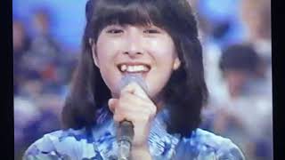 夏のヒロイン🐠河合奈保子さん🍏🍎🍏純白の天使の歌姫【浴衣姿】1982.7.26