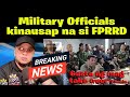 MILITARY OFFICIALS kinausap na si Du30 gusto ng mag take over