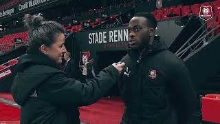 🎙 J13 I Stade Rennais F.C. / St-Etienne - la réaction d'Arnaud Kalimuendo au micro de Melanie Durot