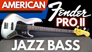 Fender JAZZ BASS (American Professional II) FULL DEMO