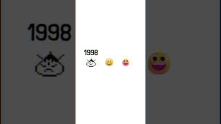 Evolution of Emoji 1998 - 2022 || WOOLF