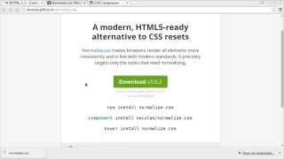 CSS - What is Normalize.css