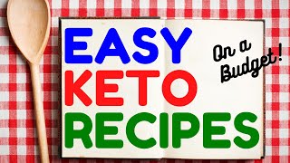 Easy Keto Recipes for Lazy People in Ketosis? That's ME! #LowCarbRecipes on DIRTY, LAZY, KETO