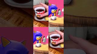 Sonic How to Make the Best CHOCOLATE ICECREAM vs Original #funnyshorts #sonic
