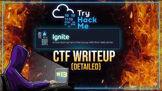 Ignite CTF Walkthrough | TryHackMe Easy Machine Exploitation (Step-by-Step)