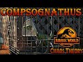 Jurassic world Chaos Theory season 2 compsognathus screen time