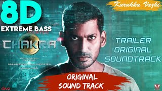 CHAKRA - Trailer Original Sound Track | Vishal | 8D Bass Use 🎧 | Yuvan Shankar Raja | VFF