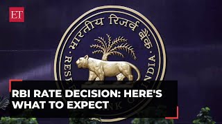 RBI interest rate decision: Here's what to expect