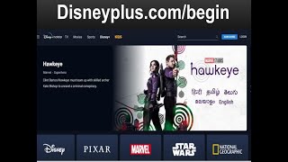 Disneyplus.com/begin | Enter 8 digits code | disneyplus.com login/begin | mytvcodeenter