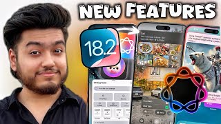 iOS 18.2 Update on iPhone 15 \u0026 iPhone 16🔥Apple Intelligence features, Genmoji \u0026 ChatGPT in iPhone🔥