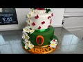 1st birthday cake decoration முதலாவது பிறந்த நாள் கேக் fondant cake decorating in tamil