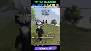 hacker 😱 mere game me || ajjubhai94 and AMITBHAI || GARENA FREE FIRE || #1million trend video #viral