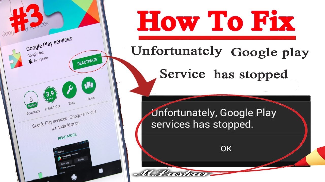 How To Fix "Unfortunately , Google Play Services Has Stopped" Error On ...