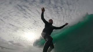 GIANT NAZARE WAVE ALMOST GOT ME!  Sebastian Steudtner / Mission Wave Alpha