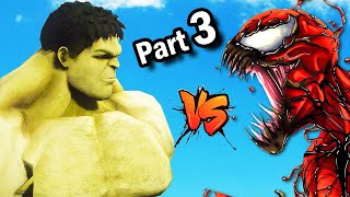 Hulk VS Carnage Epic Battle Part 3 | GTA V | Redux Mango