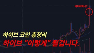 [하이브] 코인 총정리! 하이브 결국 \