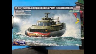 Sprue Review Gecko Models 1/35 US Navy Patrol Air Cushion Vehicle