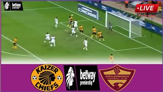 🔴Live Match; Kaizer Chiefs vs Stellenbosch FC | Full Stream BetWay South Africa Premiership Analysis