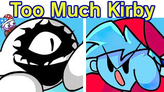 Friday Night Funkin' Traumatized, VS TMK Virus FULL WEEK | Too Much Kirby (FNF Mod) (Analog Horror)