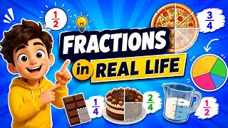 Fractions in Daily Life | Fun Math Learning