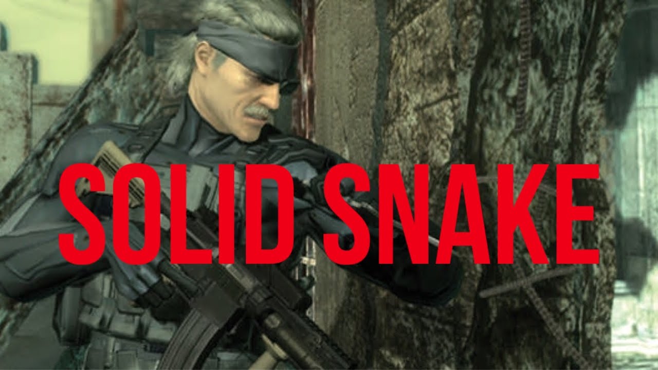 Solid Snake Edit Youtube