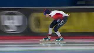 Martina Sablikova 3000m - 3:53.31 (WR) World Allround 2019