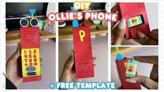 How I Made Ollie’s Phone From Poppy Playtime! 📞 | +Free Template |