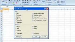 Excel 2007 - Transposing & Rotating Tables