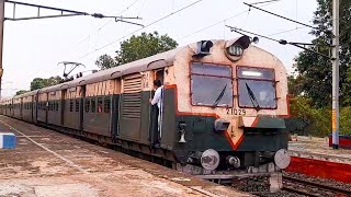 Barddhaman To Asansol Local MEMU Train Arrive On Khana Junction Indian Railways