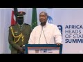 'I don't entertain that nonsense anymore!' Museveni educates African Presidents during IDA21 Summit!
