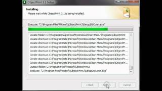 ObjectPrint Setup