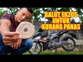 BALUT EKZOS DENGAN HEAT SHIELD EXHAUST PIPE BANDAGE | Y15ZR EXCITER MX KING | RAFIX MOTOR |