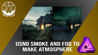 How to use smoke and fog brushes to add atmosphere in Affinity Photo