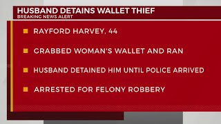 Husband detains Nashville wallet thief, police say