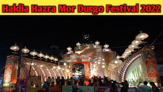 Haldia Hazramor Durga Puja pandal 2022