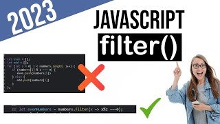 JavaScript Array Filter() Method | Higher Order Function vs For Loop | Smart Neat JS Script Code