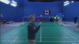 2023 OCAA Badminton Championships Day 1 (Courts 3 \u0026 4)