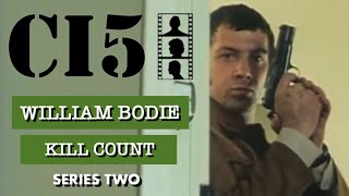 CI5: The Professionals: William Bodie Kill Count (Series Two)