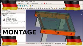 FreeCAD Montage Baugruppen ASM Assembley