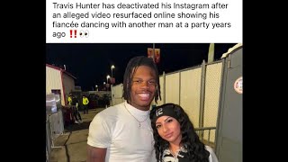 TRAVIS HUNTER REACTS TO WIFE IN VIDEO