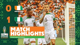 HIGHLIGHTS | Côte d'Ivoire 🆚 Nigeria #TotalEnergiesAFCON2023 - MD2 Group A