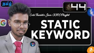 Static variable, Block, Method - Static Keyword Explained! | Java 44 | Code Thanish