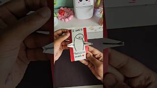 ✉️ഒരു Cute Card കാണാം #shortfeed #shorts #diy #craft #cardmaking #cute #aesthetic