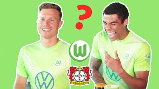 Klaus & Gerhardt vs. Joao Victor & Otavio | Spieltagsquiz (VfL Wolfsburg - Bayer Leverkusen)